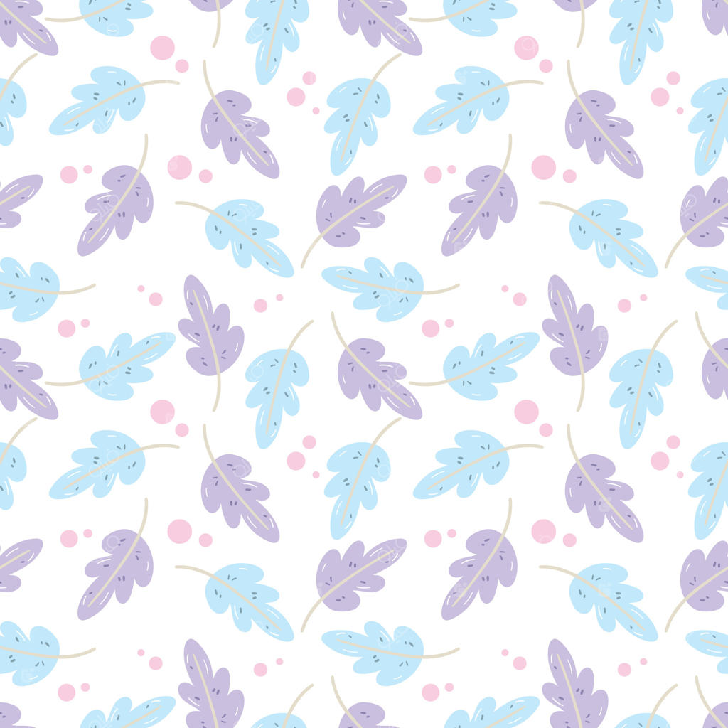 طرح پترن برگ‌های رنگارنگ برای پروژه‌های خلاقانه