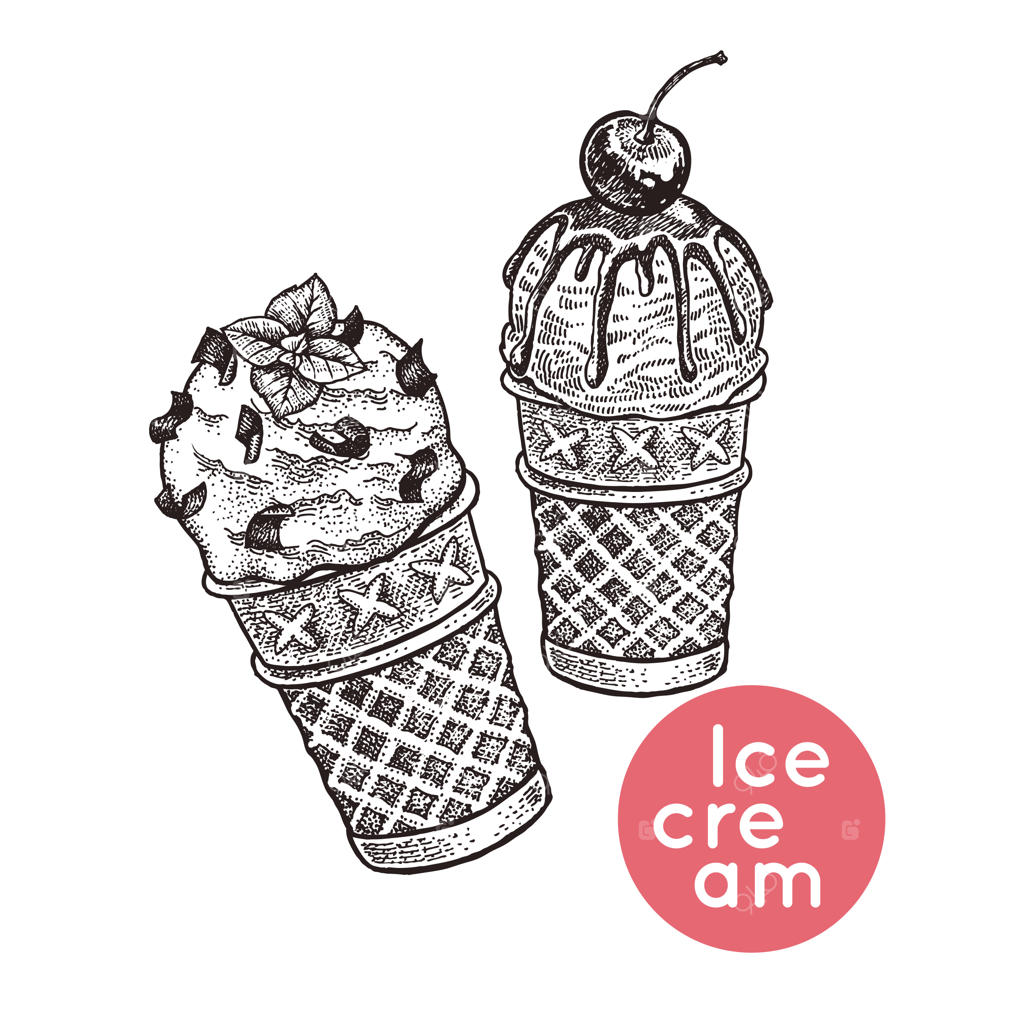 مجموعه بستنی.