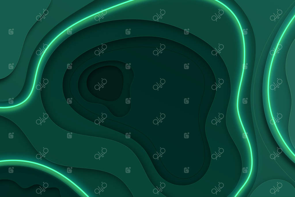 پس‌زمینه رنگی سبز زمردی