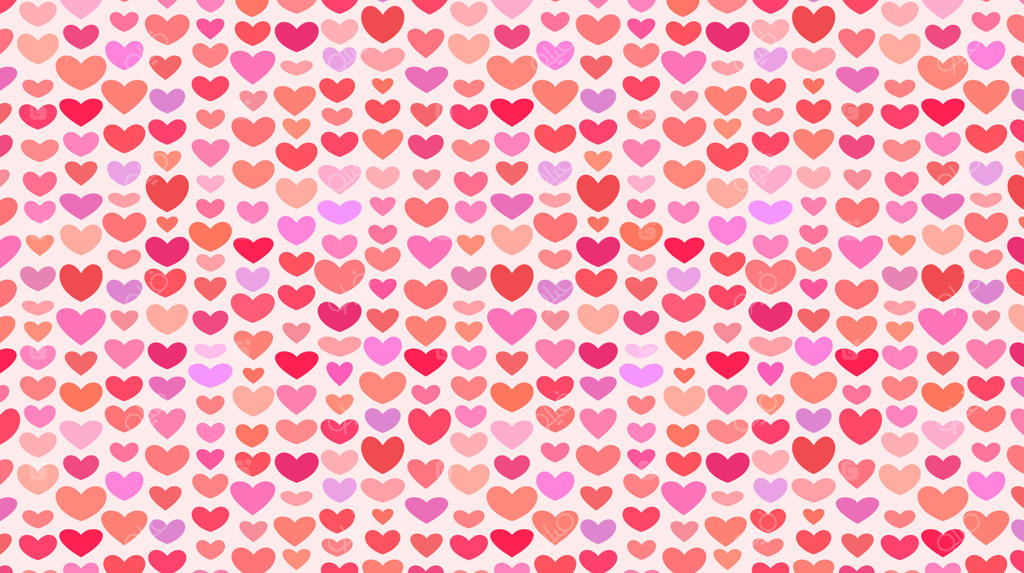 پس‌زمینه قلب. طرح قلب‌های صورتی و قرمز. طراحی روز عشق، عاشقی و عروسی.