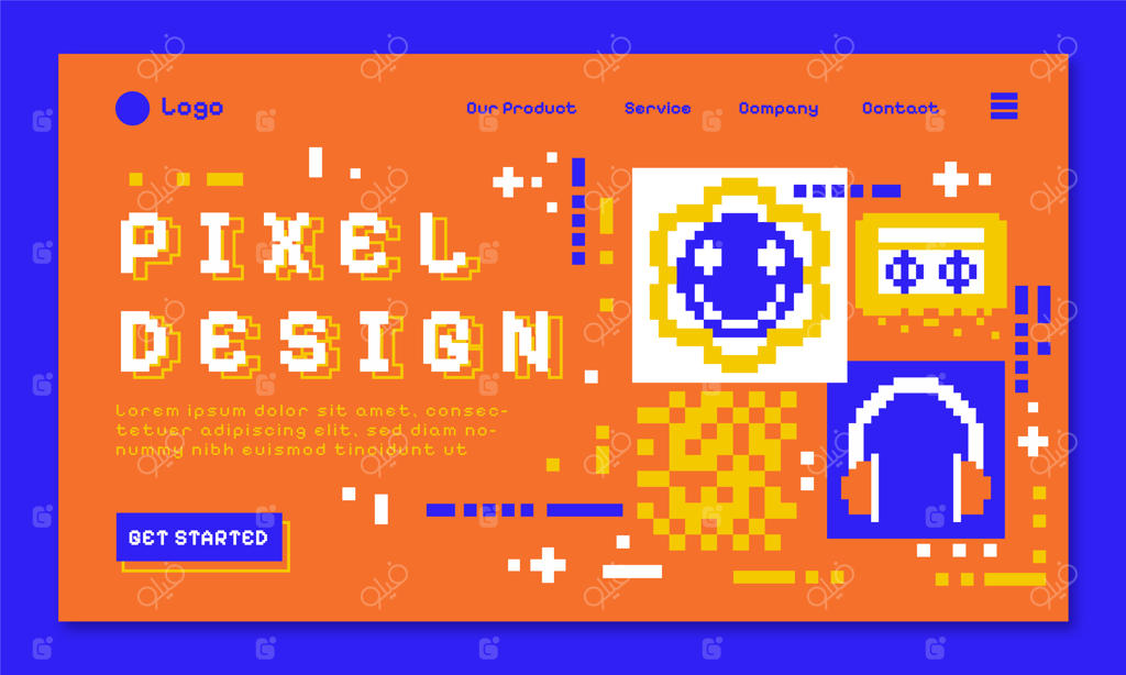 طراحی قالب پیکسلی