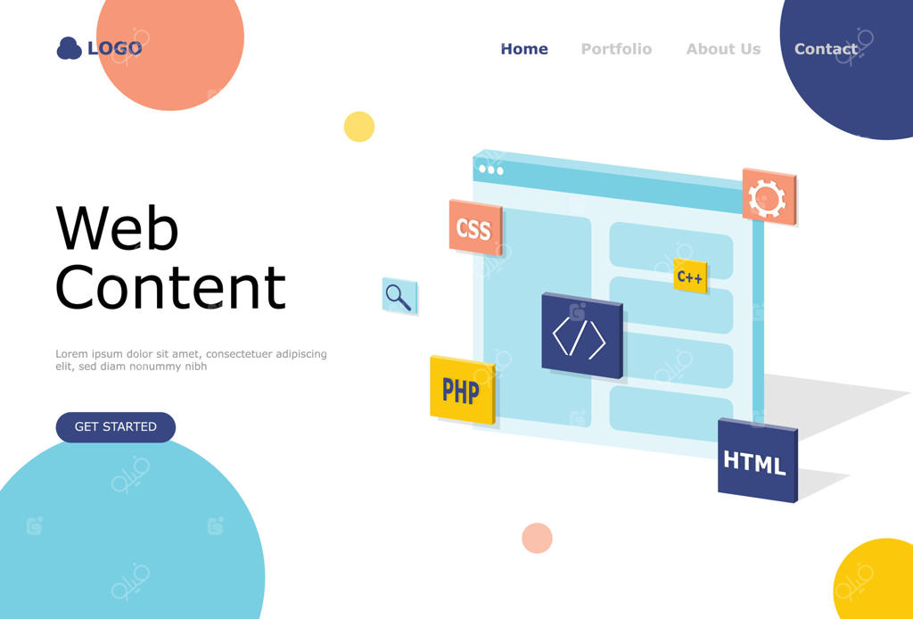 تصویرسازی وکتور مفهومی برنامه‌نویسی و توسعه مهندسی، مناسب برای لندینگ پیج، رابط کاربری، اپلیکیشن موبایل، طراحی نشریات، تراکت و بنر