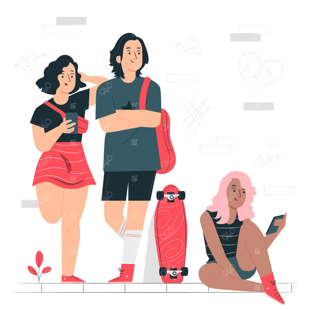 تصویرسازی مفهوم نوجوان