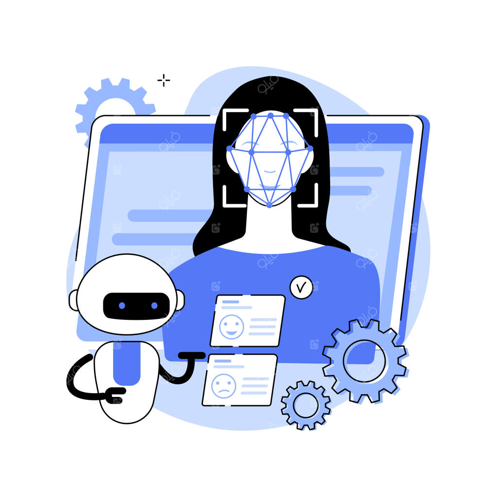 مفهوم انتزاعی محاسبات احساسی - تصویر برداری