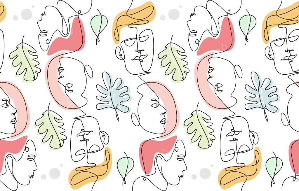 زمینه طرح خطی ساده و انتزاعی