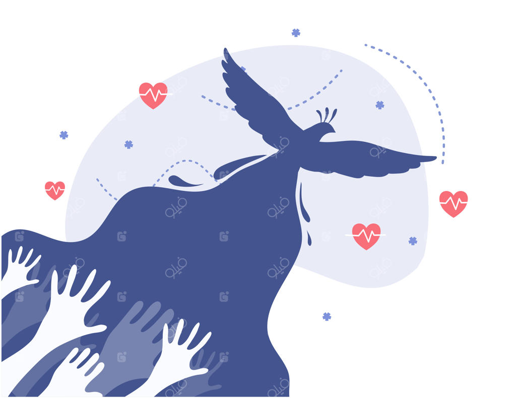 طراحی وکتور روز صلح برای رویداد روز صلح