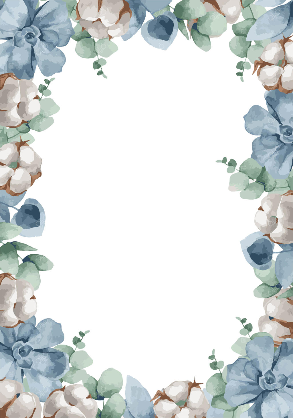 تصویرسازی، تاج کریسمس با شاخه‌های کاج، توت و کتان