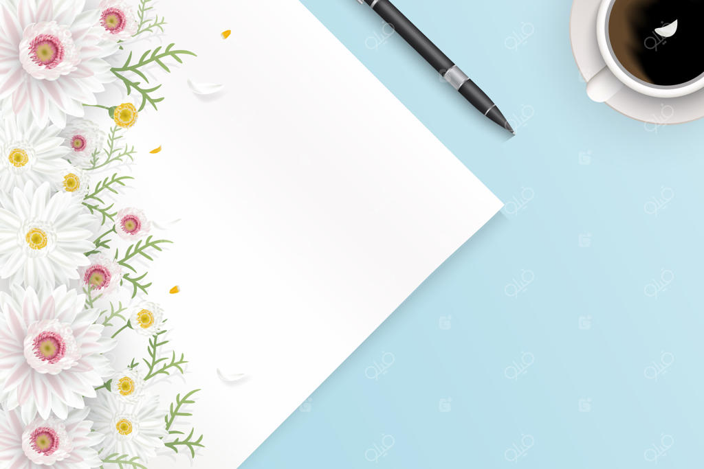 تصویرسازی صحنه با کاغذ خالی