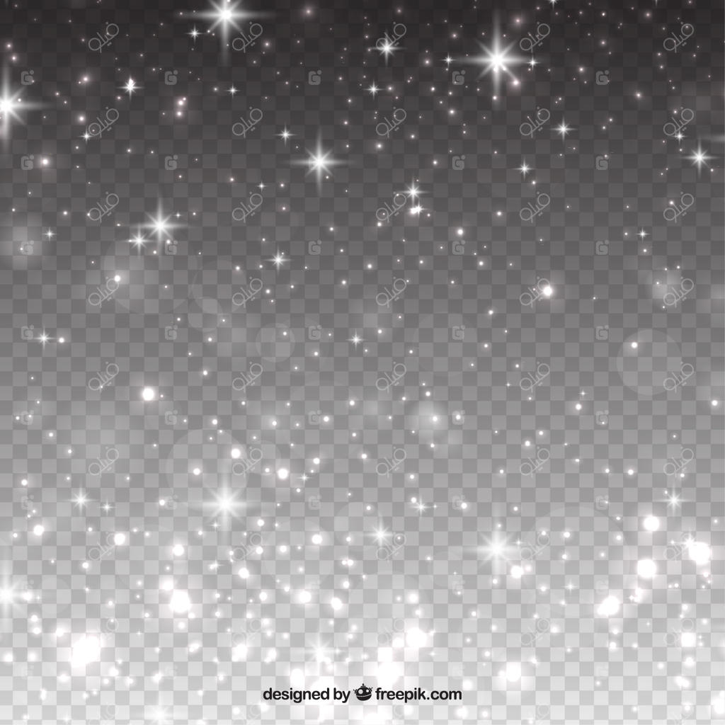 پس‌زمینه خاکستری با ستاره‌ها