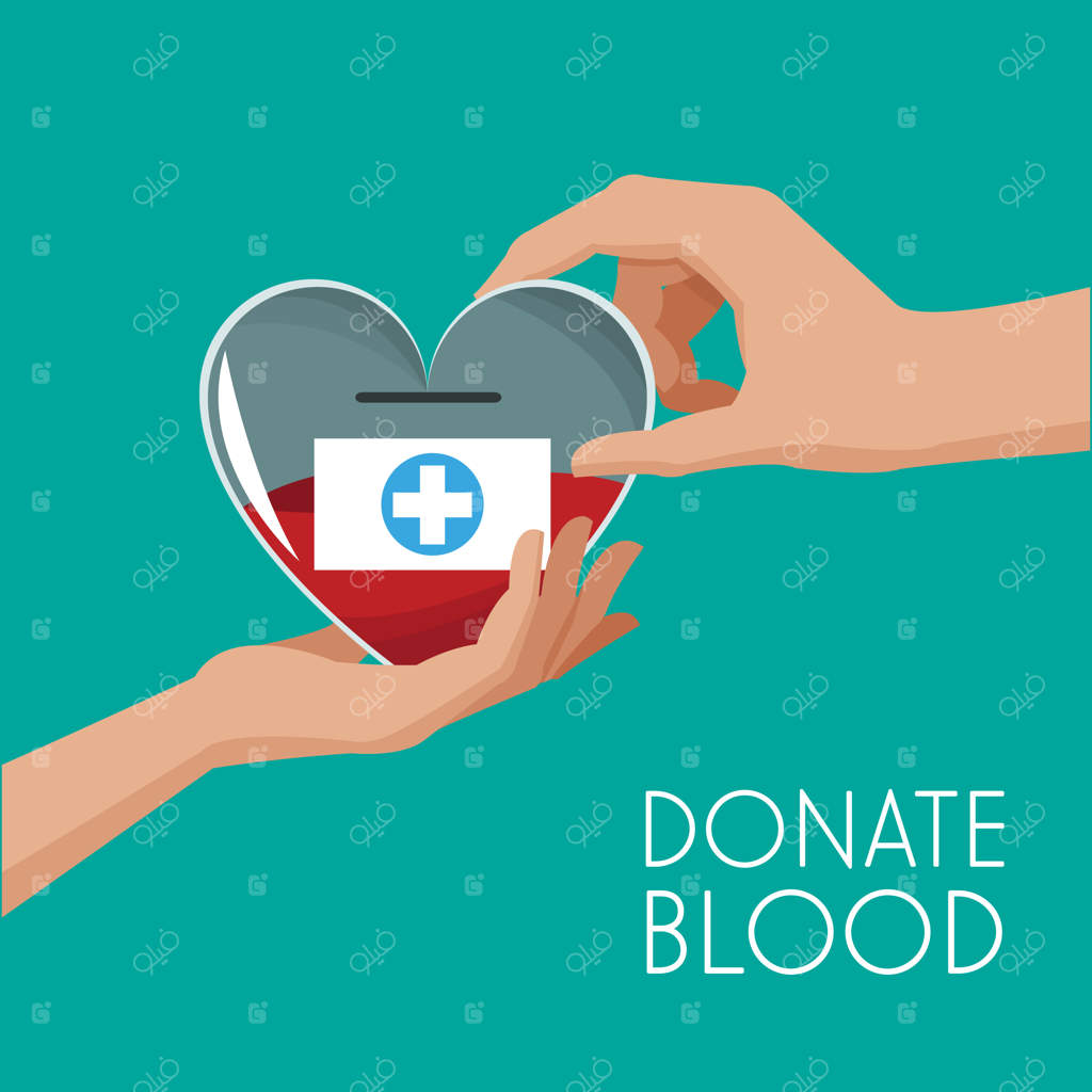 کیسه خون قلبی شکل - کمپین اهدای خون