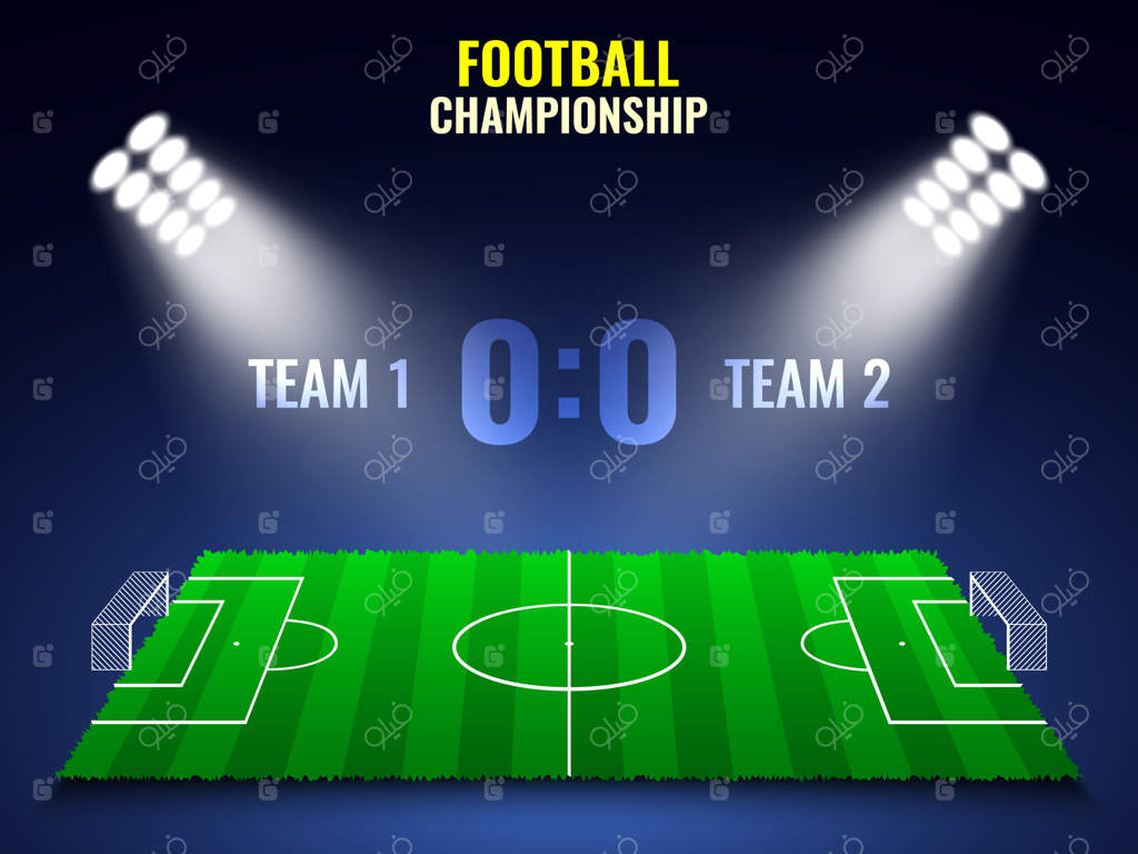 تور ‌نمنت فوتبال. ورزشگاه.