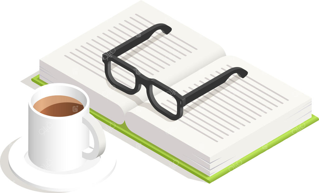 کتاب باز با عینک روی آن و فنجان قهوه کنار آن، فضایی دنج و آرامش‌بخش برای غرق شدن در ادبیات و لذت بردن از لحظه‌های سکوت ایجاد می‌کند.