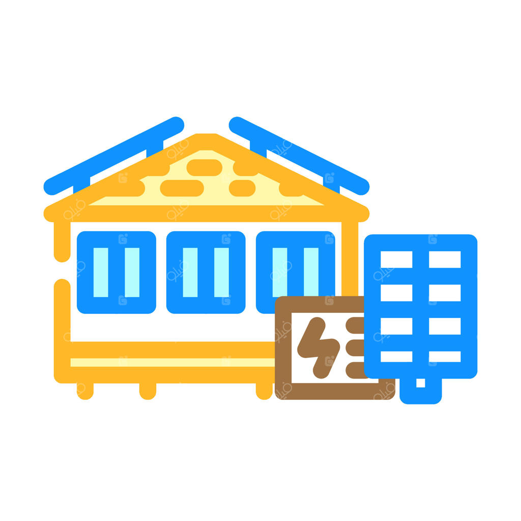 پنل‌های خورشیدی برای خانه‌های متحرک - تصویر رنگی