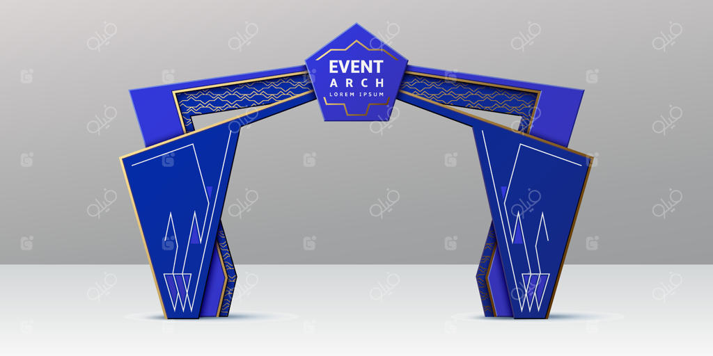 غرفه خوش‌آمدگویی ورودی، دروازه آبی مراسم