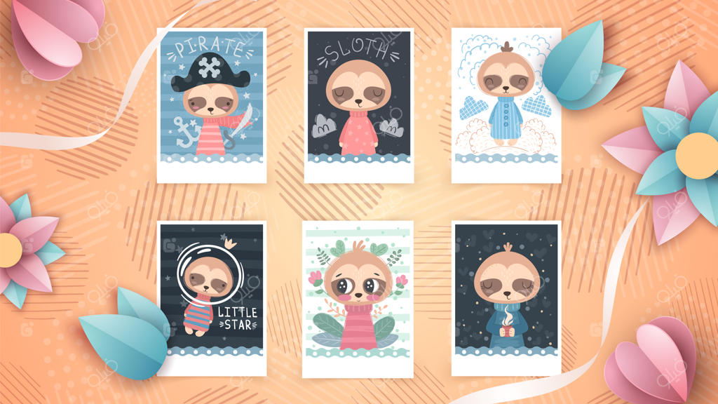 ایده‌های حیوانات بامزه برای کارت تبریک