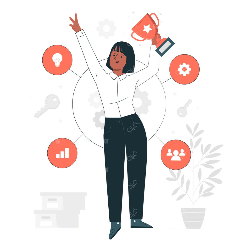 تصویری از مفهوم عوامل موفقیت