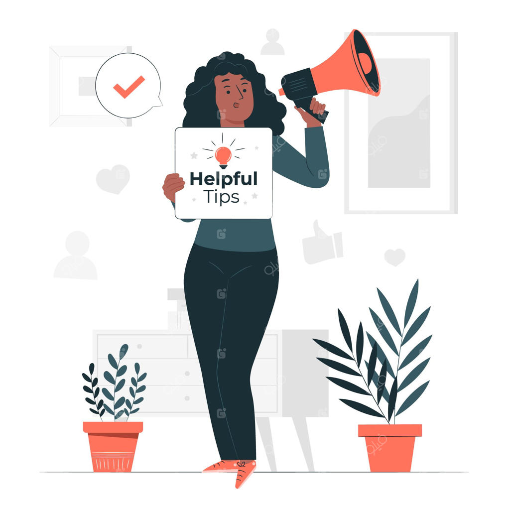 تصویرسازی مفهوم علامت کمکی