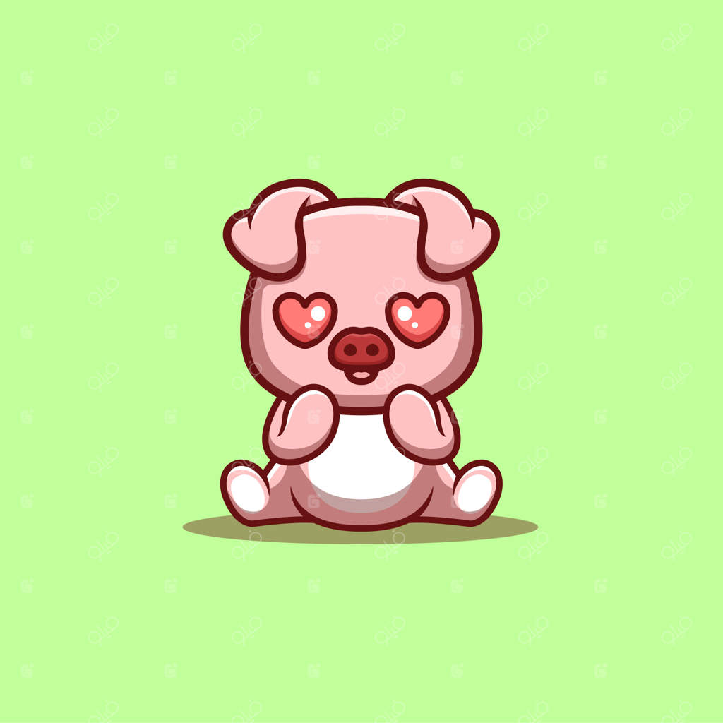 لوگوی بامزه و خلاقانه کارتونی میمون شوکه شده