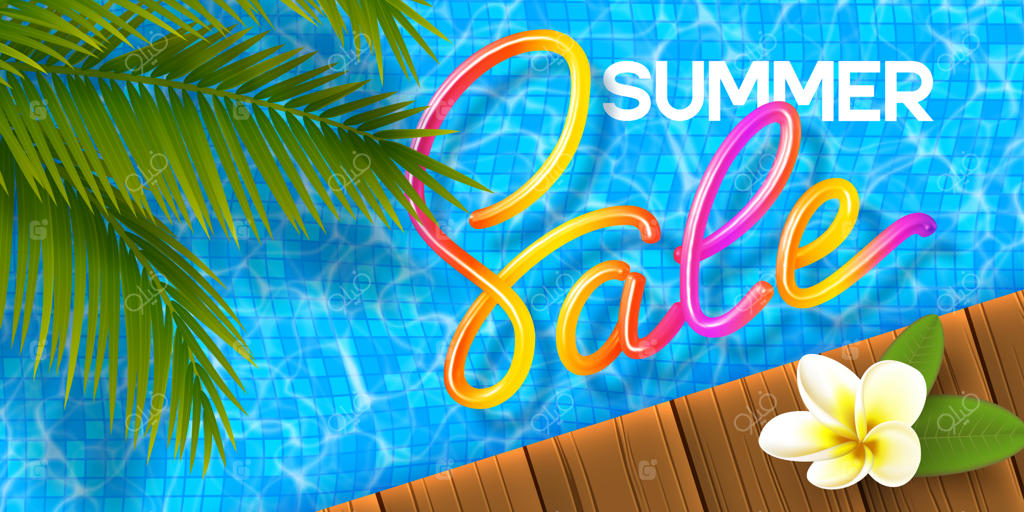 بنر حراج تابستانی با خطاطی دست‌نویس