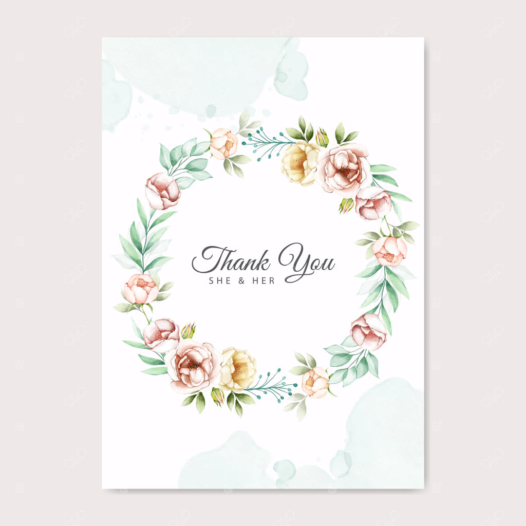 قاب گل‌های آبرنگی چند منظوره