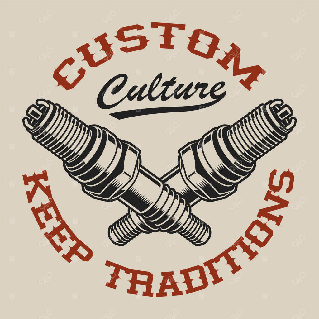 تصویرسازی با شمع‌های متقاطع روی پس‌زمینه روشن.