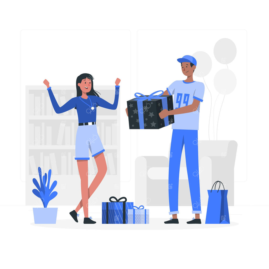 تصویر مفهومی هدایا