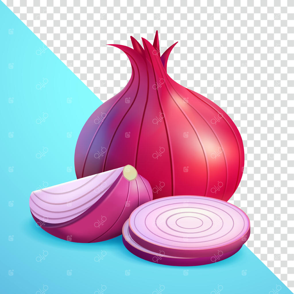 پیاز قرمز: مناسب برای دکوراسیون، مواد تزئینی، ادویه‌جات و تبلیغات
