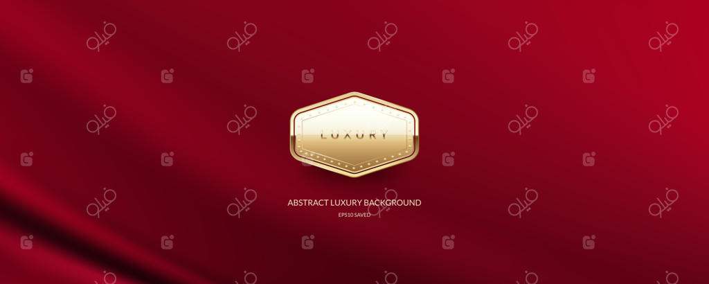 زمینه لوکس و انتزاعی: برچسب ویژه VIP