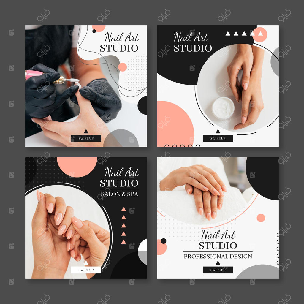 مجموعه پست اینستاگرام زیبایی ساده