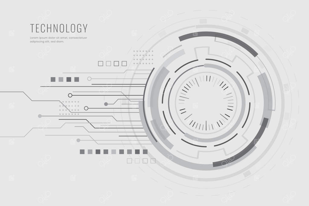 پس‌زمینه فناوری دیجیتال سفید