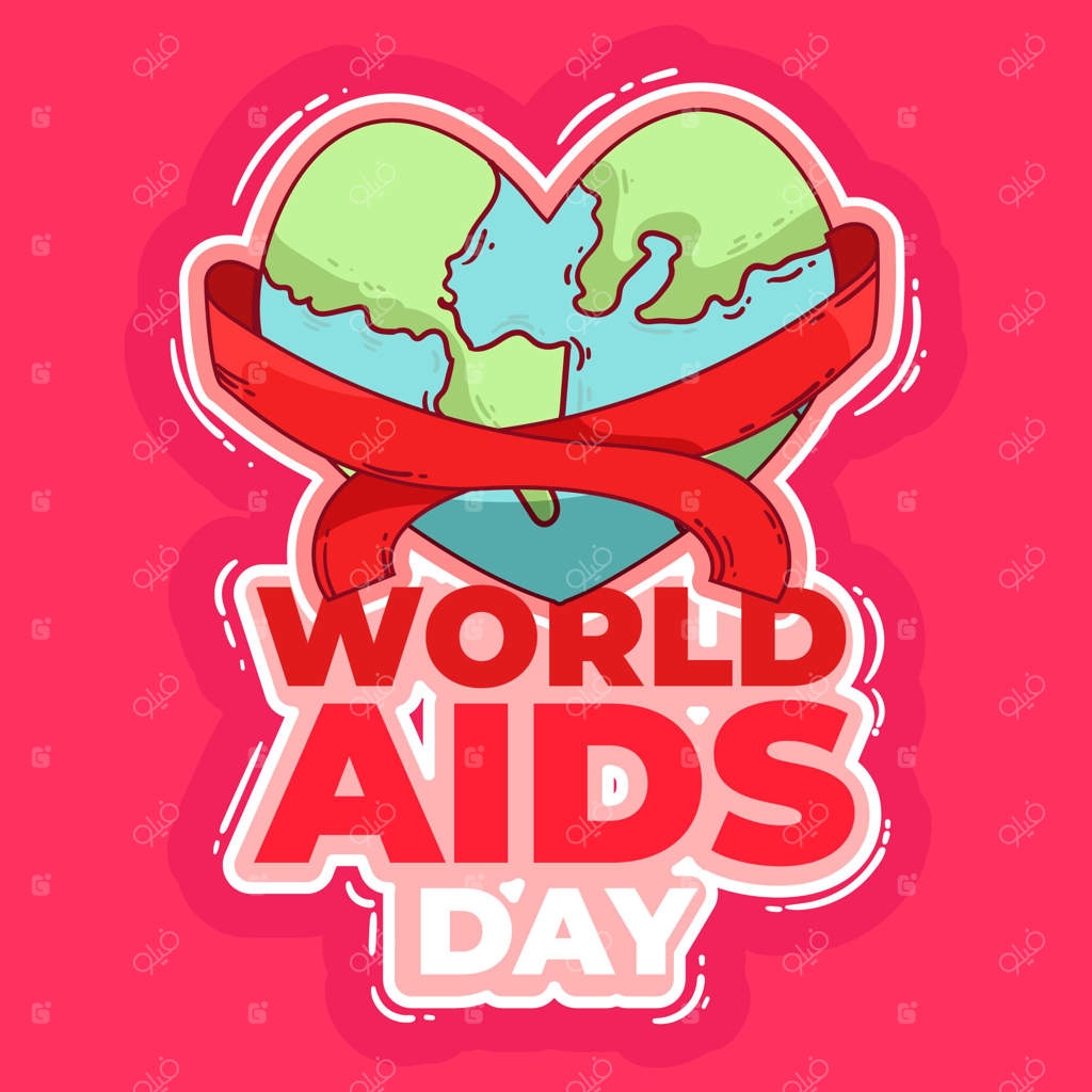 تصویرسازی برای روز جهانی ایدز در دنیای هموار