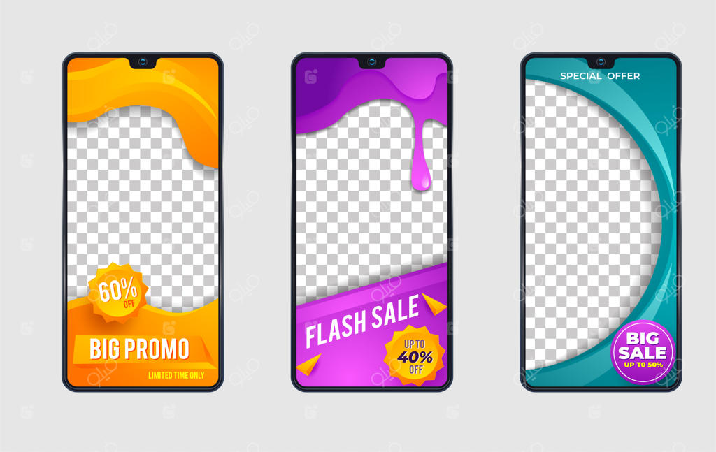 قالب فروش شگفت‌انگیز برای استوری‌های شبکه‌های اجتماعی