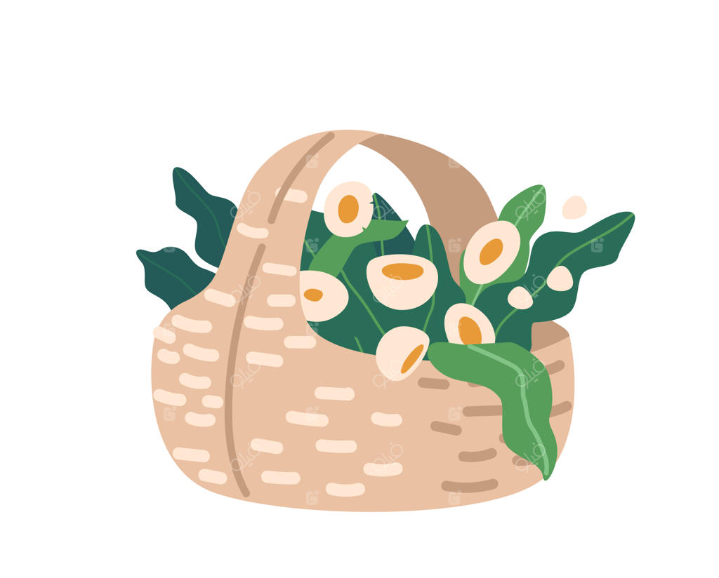 دسته گل در سبد تزئینی: شکوفه‌های زیبا، هدیه‌ای برای تولد یا روز مادر، دکوری طبیعی برای خانه