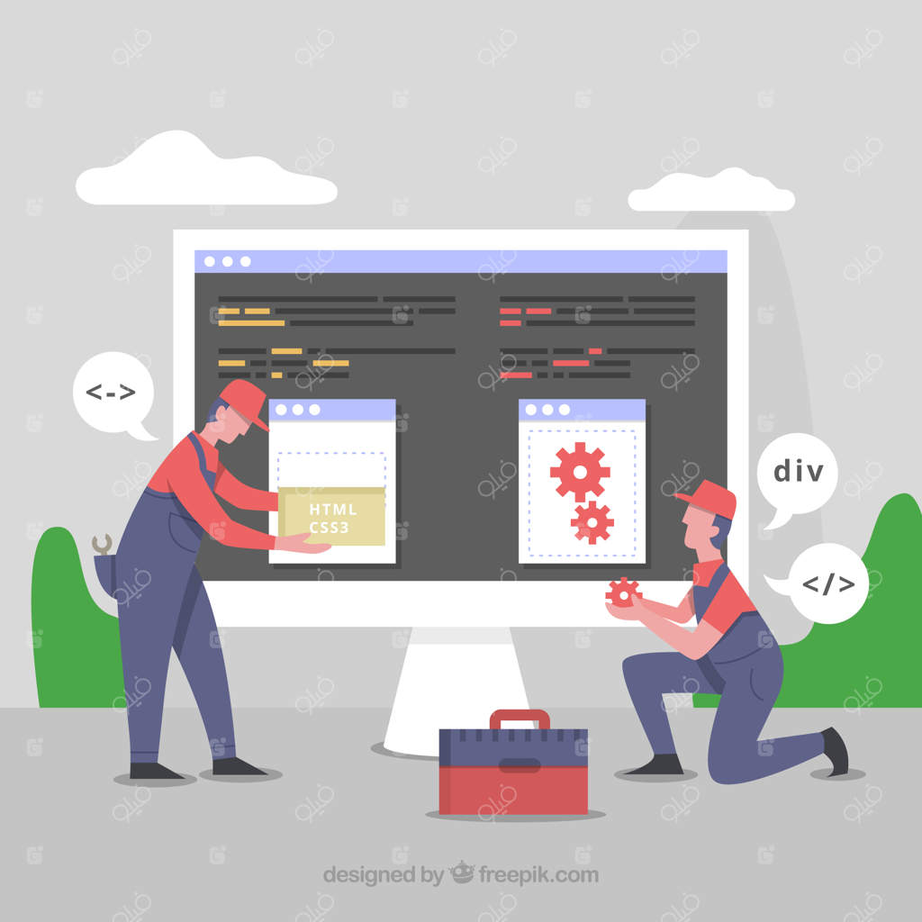 مفاهیم برنامه‌نویسی با طراحی تخت