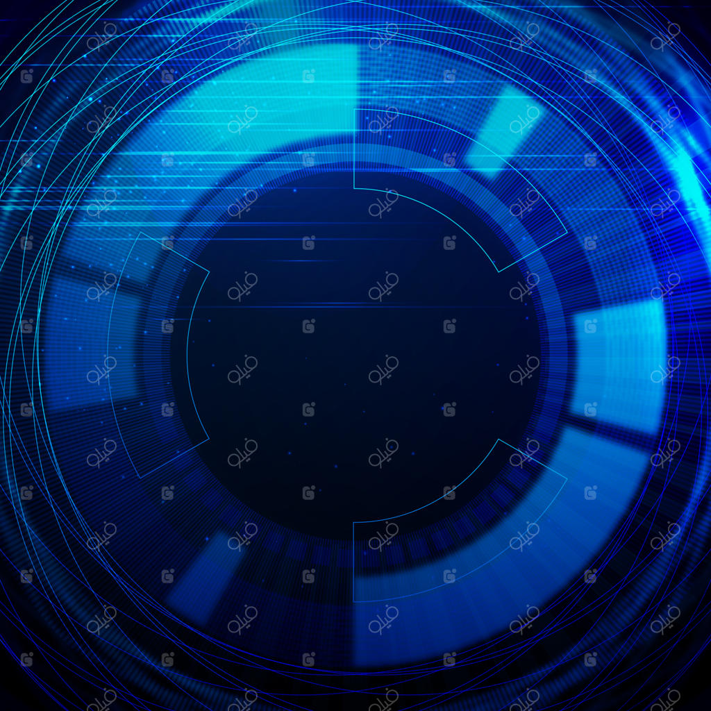 تصویرسازی تکنولوژی با طرح گرادیان