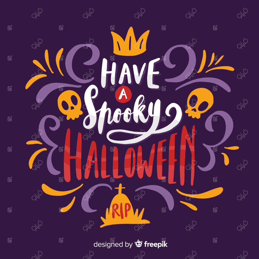 هالووین ترسناک با جمجمه‌ها مبارک!