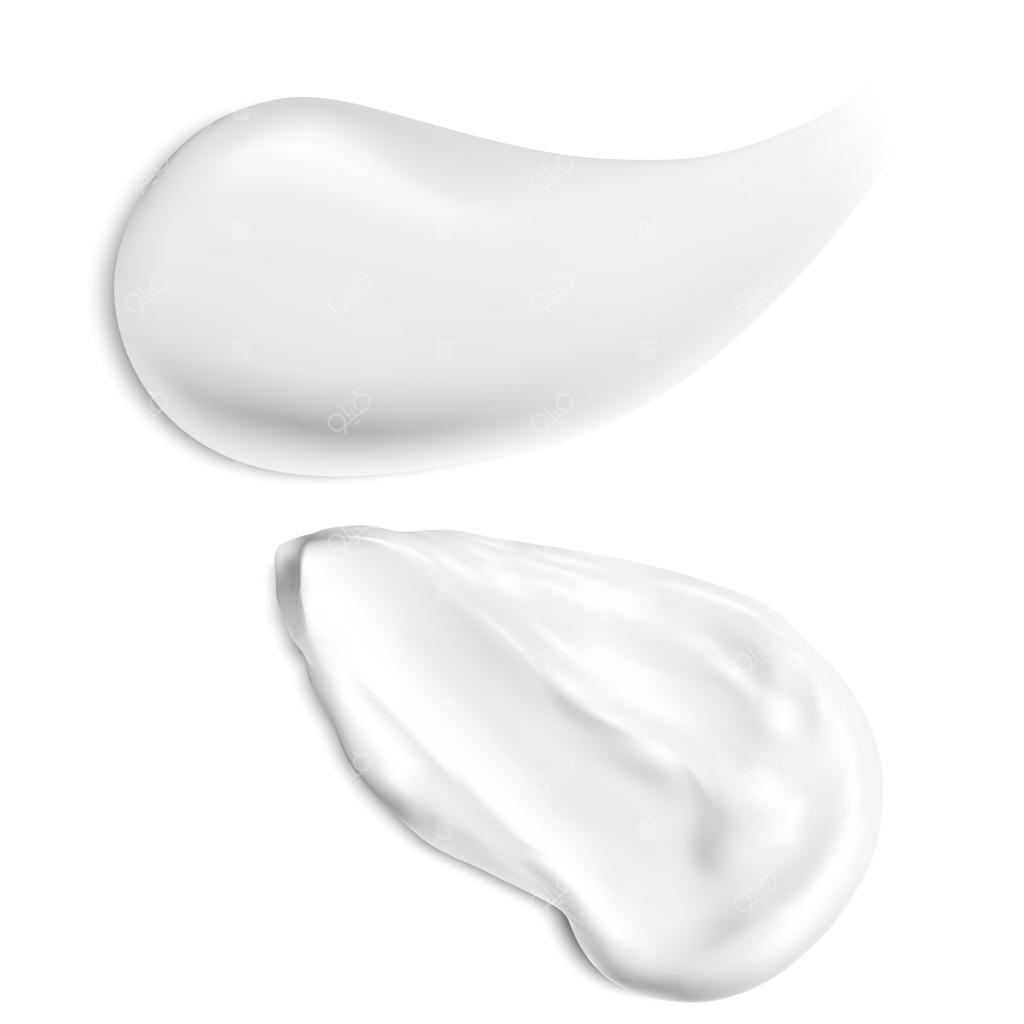 بافت کرمی: کرم آرایشی جدا شده، ژل مراقبت از صورت.