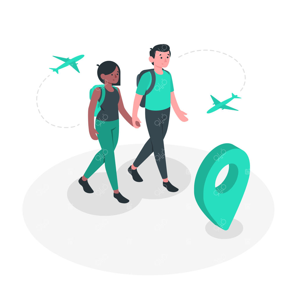 تصویرسازی مفهوم مقصد