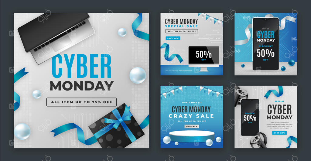 مجموعه پست‌های اینستاگرام واقع‌گرایانه برای سایبر ماندی