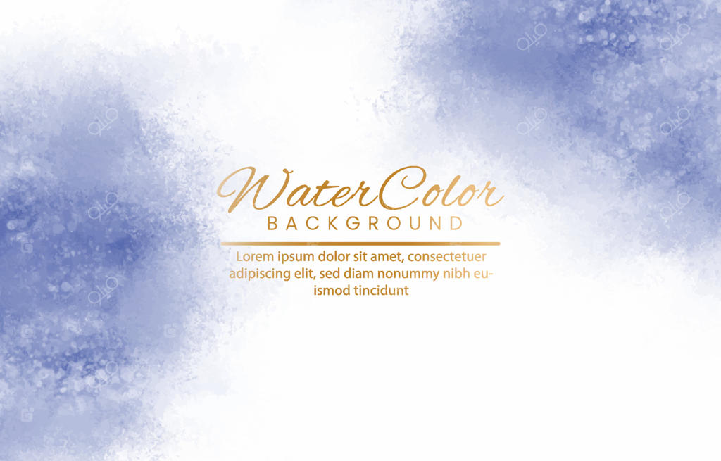 آبرنگ رنگارنگ و انتزاعی برای پس‌زمینه.