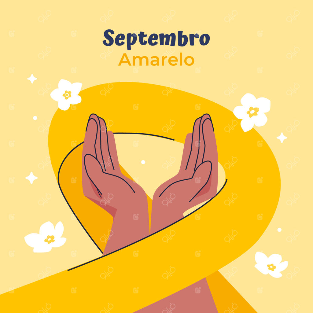 تصویر ساده برای آگاهی‌بخشی سپتامبر زرد در برزیل