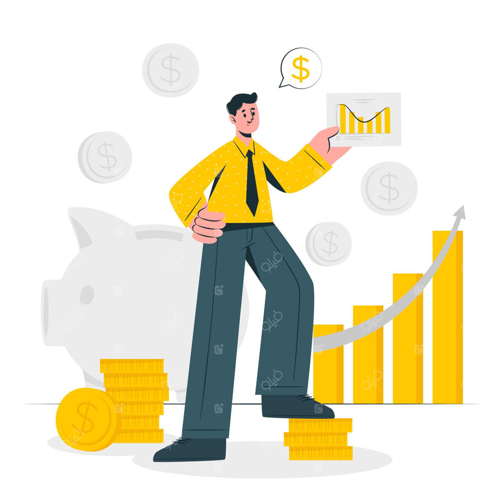 تصویرسازی مفاهیم مالی