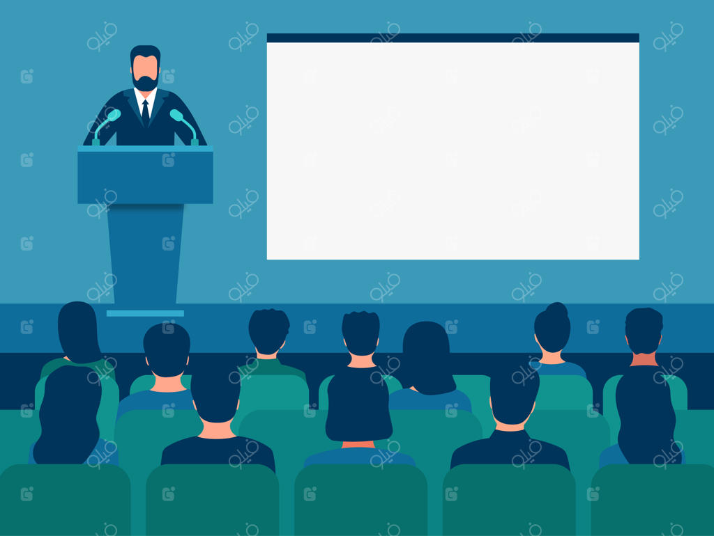 ارائه در کنفرانس تجاری