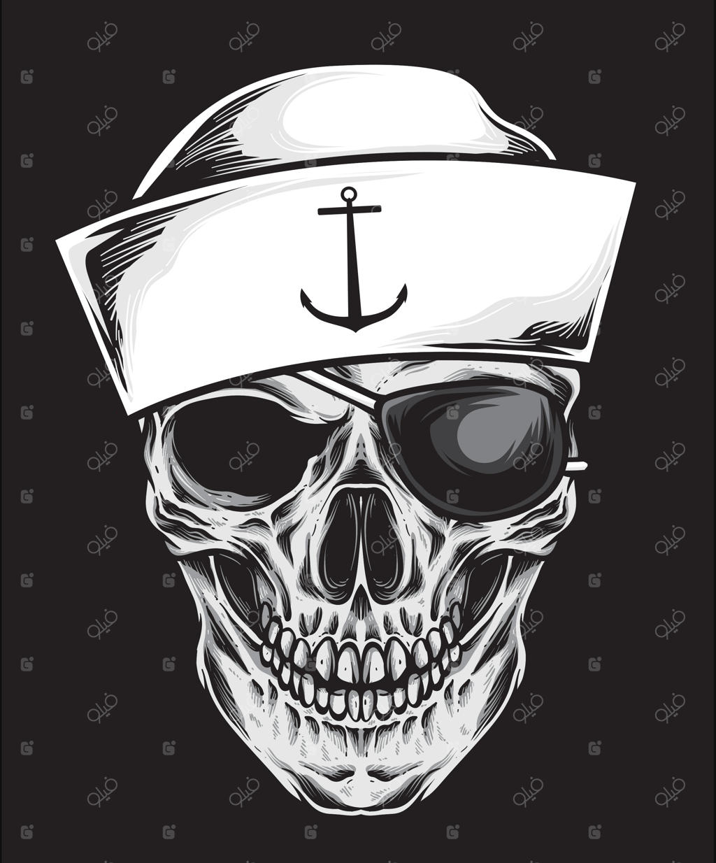 وکتور جمجمه ملوانی