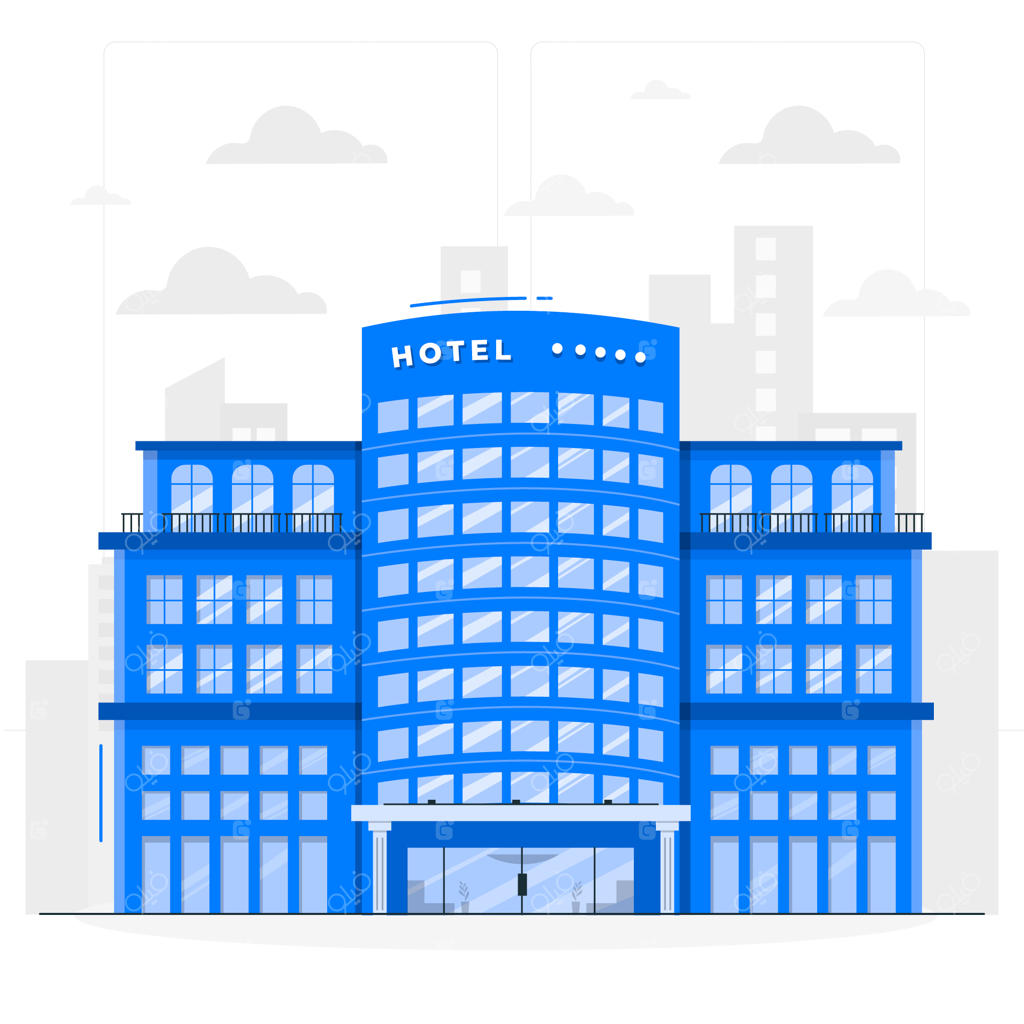 تصویری از طرح ساخت هتل