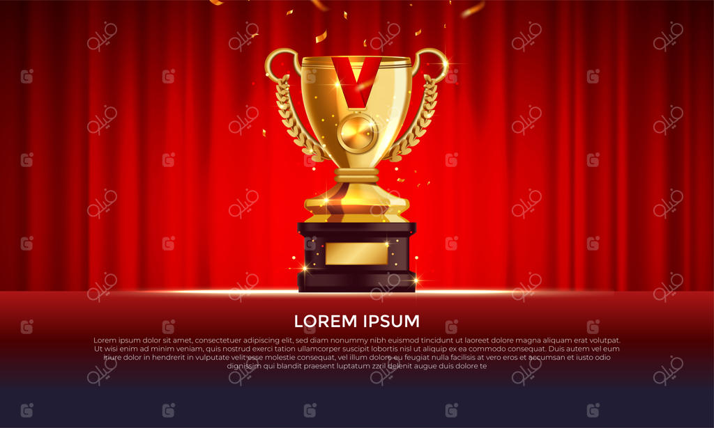 جام طلایی برنده مقام اول