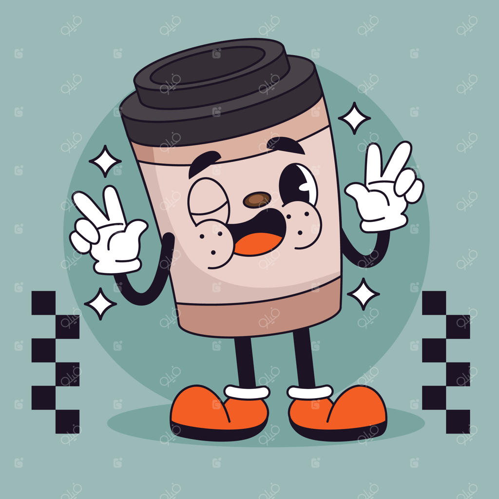 تصویرسازی روز جهانی قهوه با طراحی دستی