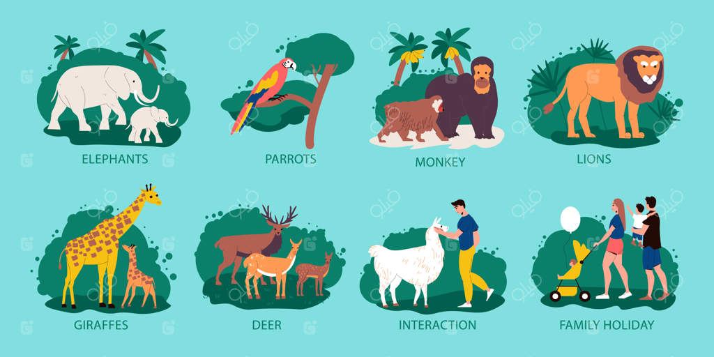 طرح مفهومی طراحی باغ‌وحش