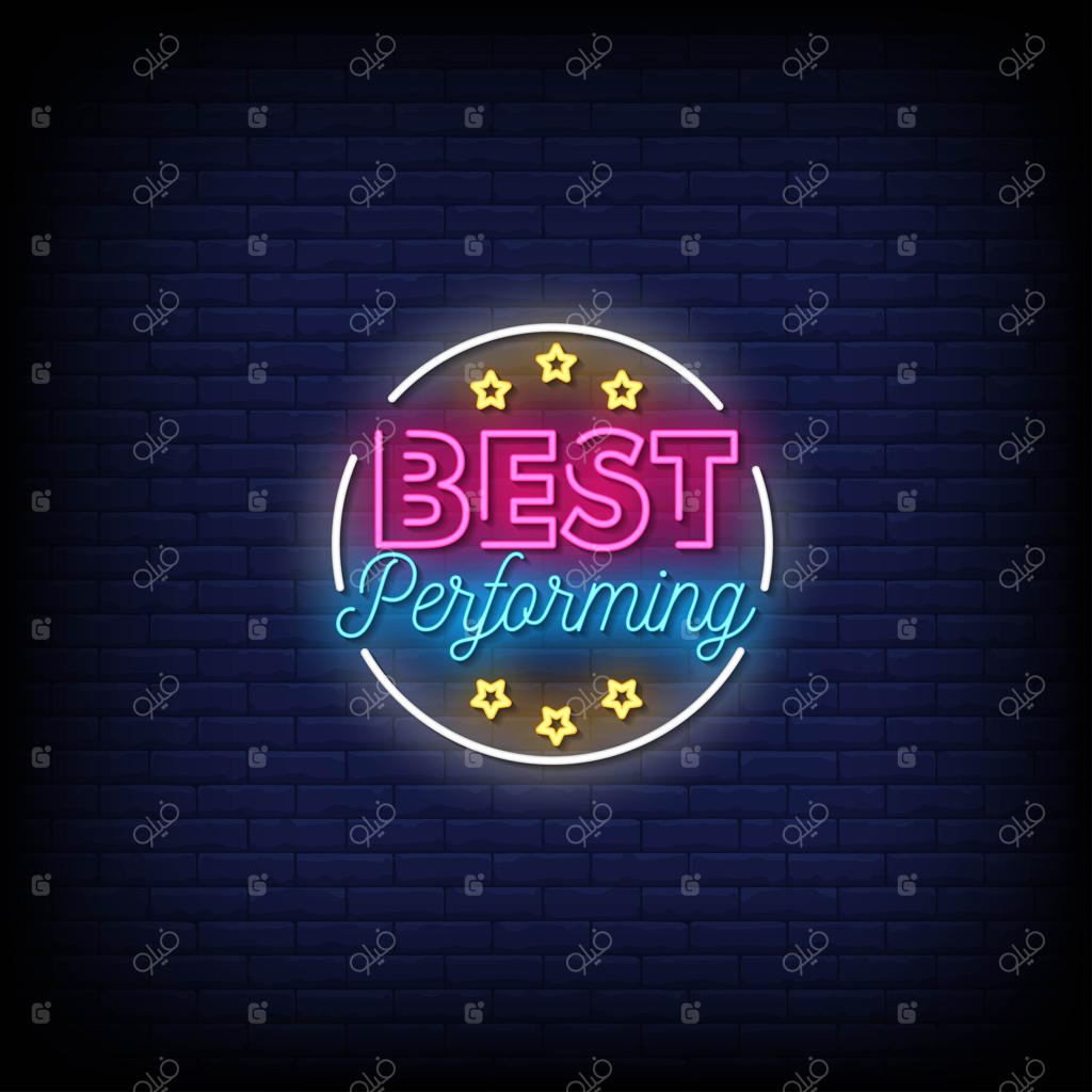 متن با طراحی بهترین تابلوهای نئون