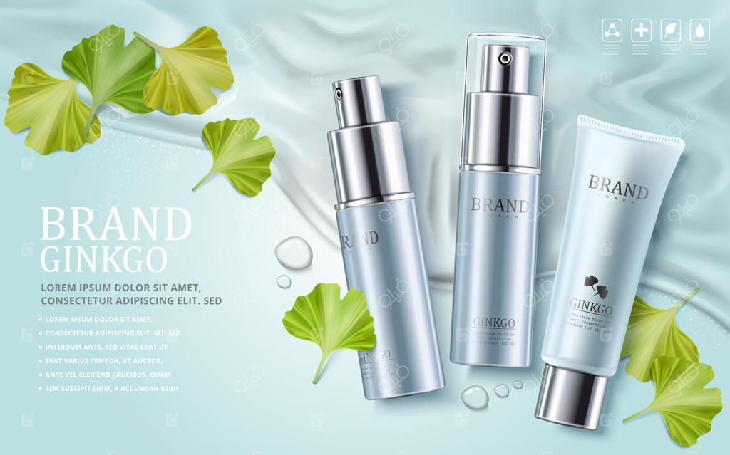 تبلیغات آرایشی جینکو با تیوپ پلاستیکی